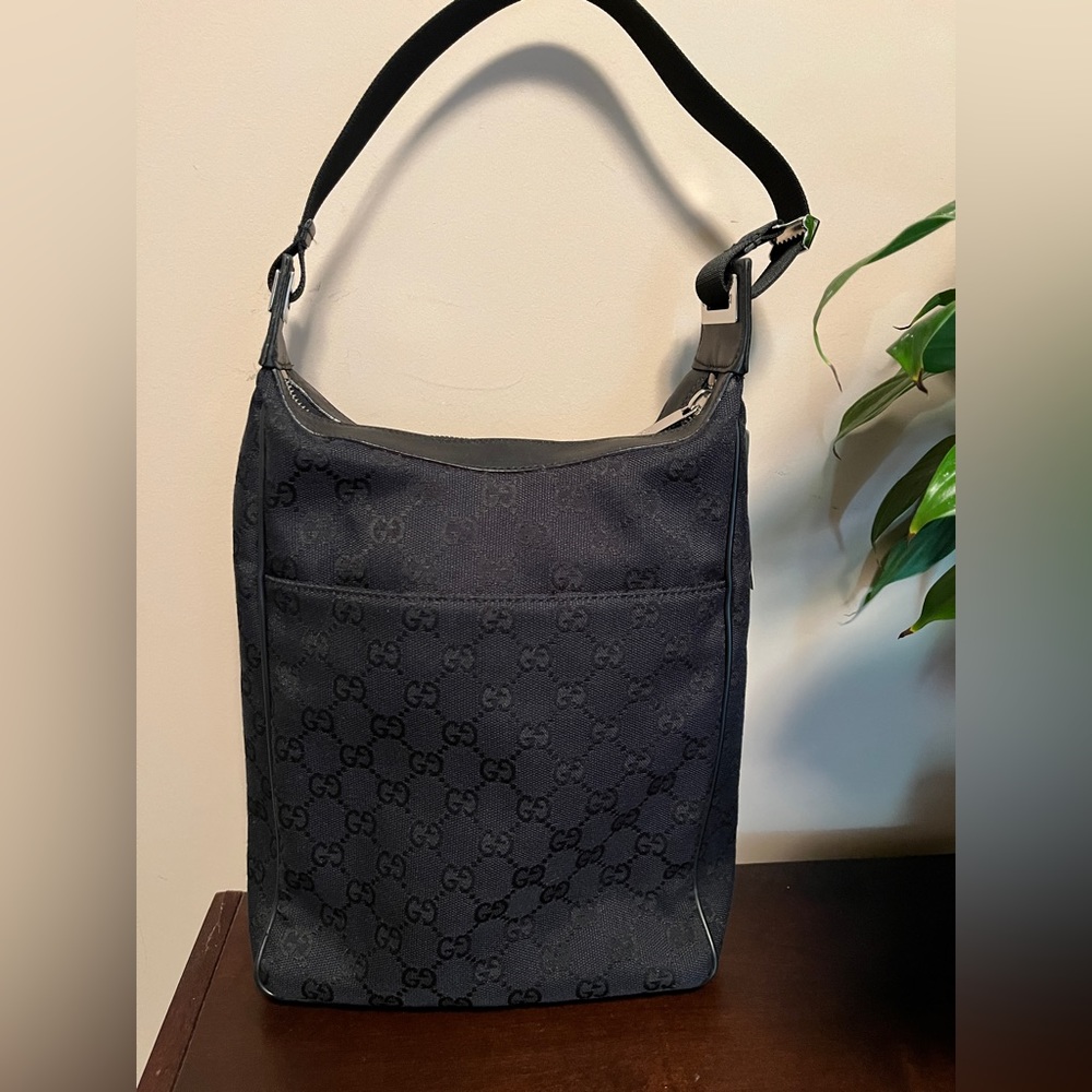 Authentic GG Black Handbag - Picture 2 of 8
